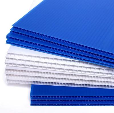 Carreaux de plastique ondulé résistant aux UV recyclables en PP