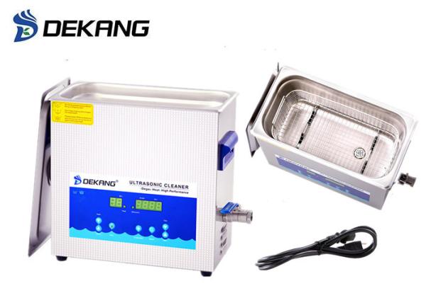 DK-600D Digital Ultrasonic Cleaner , 6.5L Ultrasonic Jewelry Cleaner Eco Friendly