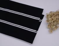Tejido de material estriado elástico y duradero que absorbe el sudor para camiseta de polo