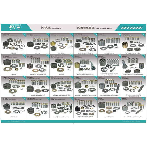 Excavatrice Hydraulic Pump Parts, 325C Pump Parts de SBS80 SBS120 SBS140