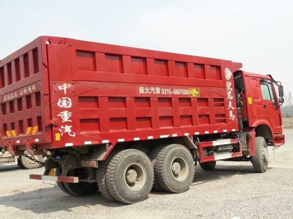 2019 Howo diesel dump truck engine exhaust valve Sinotruck Howo tipper 30 ton dump truck