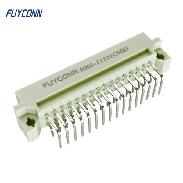 Conector R/A do Euro 41612 do PWB do passo 2*16 32 Pin Male do conector 2.54mm do RUÍDO 41612