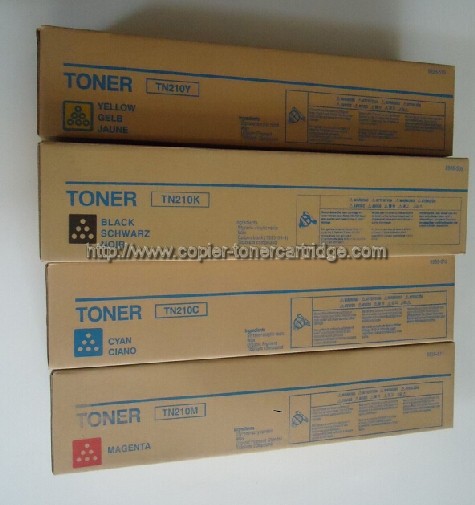 Патрон тонера копировальной машины Konica Minolta TN210 Cyan наградной совместимый - 12000 страниц