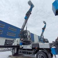 JIUHE 45M Elevador de trabalho aéreo plataforma de operação camião de alta altitude camião de trabalho aéreo com balde