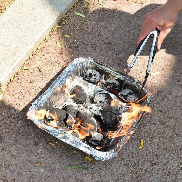 Одноразовый угольный гриль 48х31х6см Мгновенный мини угольный гриль