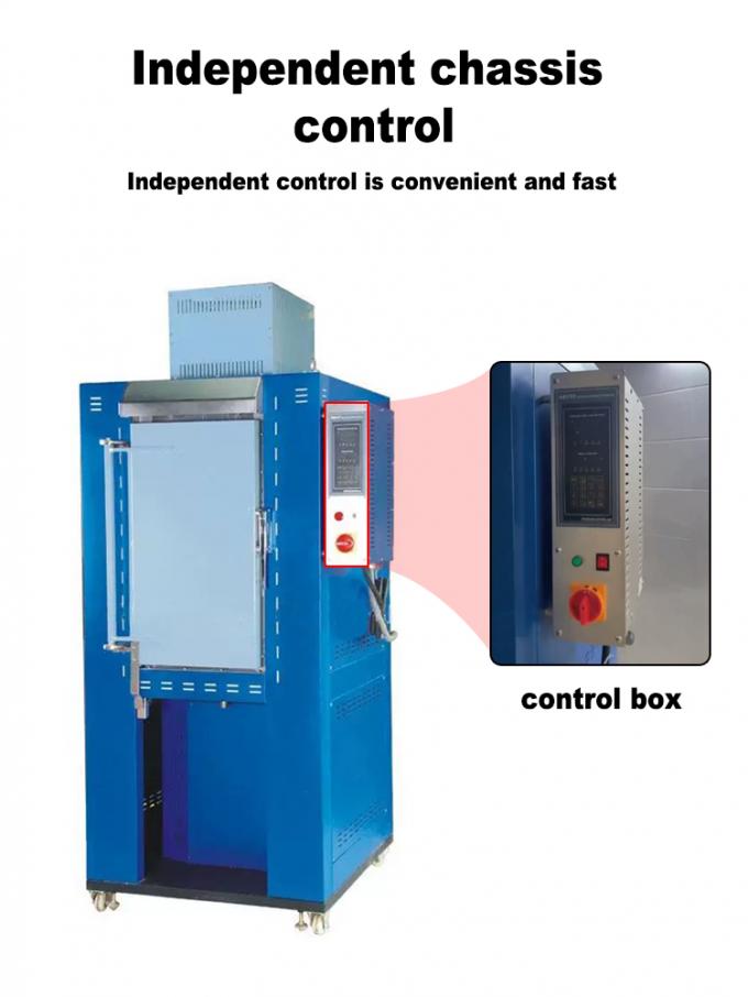 12KW Power 1100℃ Max Temperature Double-decker Rotary Electric Furnace for Jewelry Burnout
