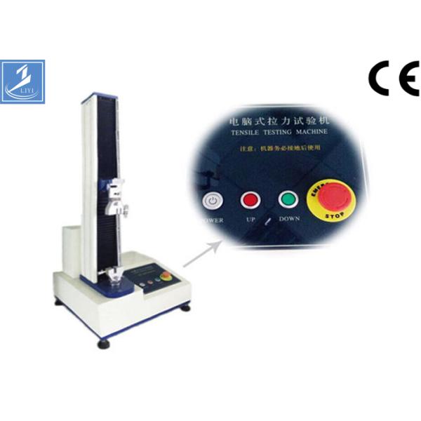 Microcomputer 2KN Leather Universal Tensile Testing Equipment 0.1 - 500 mm / min speed Range
