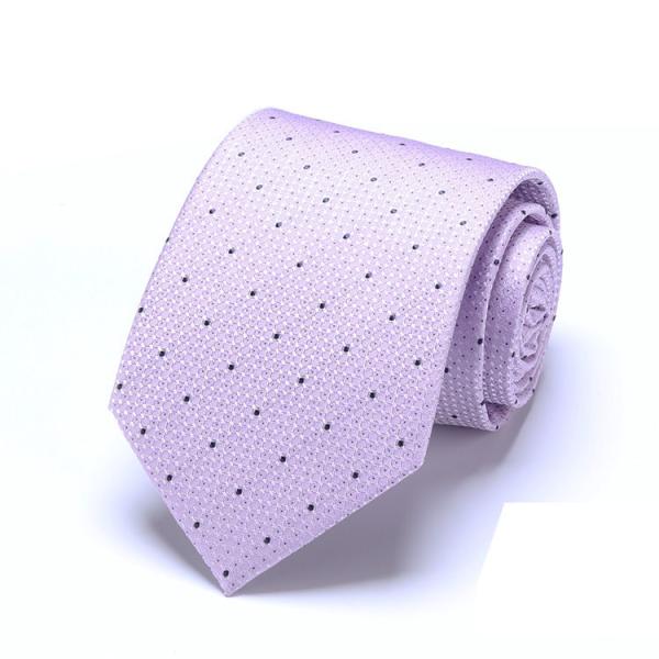 Woven  Business  Neckties 100% Silk Stripped Ties Jacquard Neckwear Men Style
