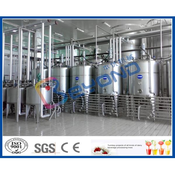 Airlift Milk Storage Tank / Stainless Steel Fermentation Tank Easy Assembly