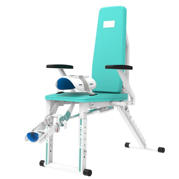 Exercício passivo de flexão do ângulo de extensão do pé pós-operatório treinador de reabilitação do joelho da extremidade inferior