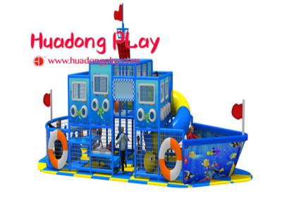 Soft Indoor Playground Equipment  , Kids Play Pirate Ship Rotational Moulding