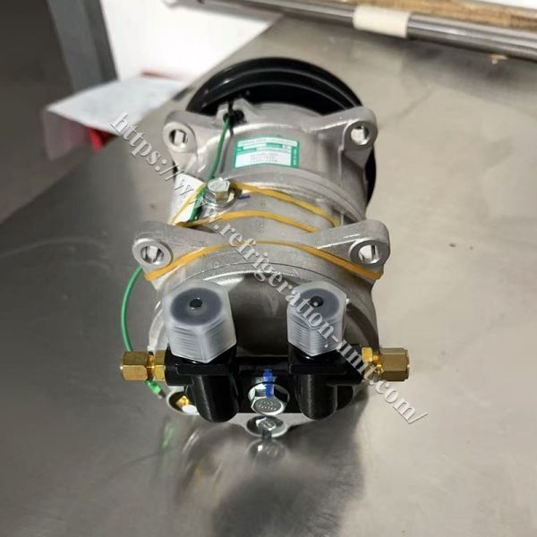 TK15 TK16 TK21 TK31 THERMO KING original compressor no oil inside available for air express for the transport refrigeration unit