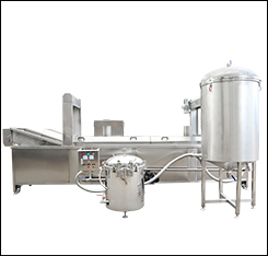 220V 380V Automatic Frozen French Fries Production Line For Meats