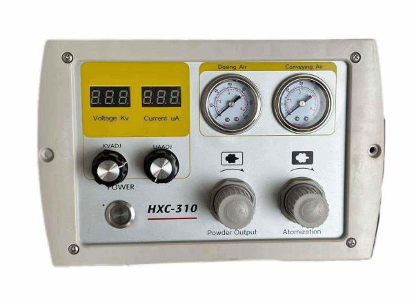 Máquina de revestimento de superfície metálica por pó de adsorção a vácuo por electrostática HXC-310