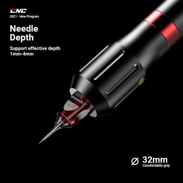 3.2mm CNC Tattoo Equipment 1mm-4mm Depth Best Tattoo Machines