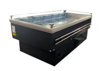 R290 réfrigérateur commercial de l'île réfrigérateur du supermarché réfrigérateur des glaces glacées congélateur