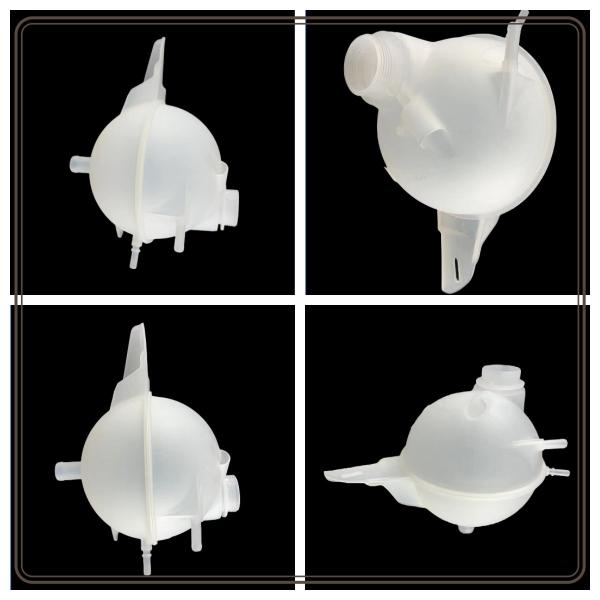 White Plastic Car Body Parts Radiator Expansion Tank Universal Coolant BK21-8K218BA