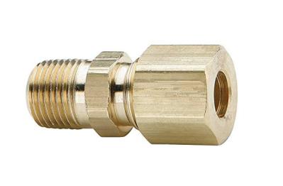 3/4 X 3/4 adaptador masculino da compressão, 0,75 encaixes de tubulação da compressão do bronze da identificação