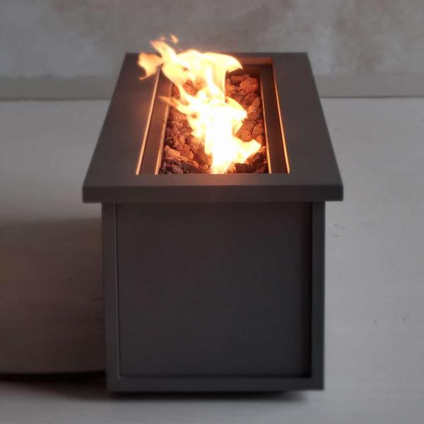 Outdoor Furniture Gas Fire Pit Table 48