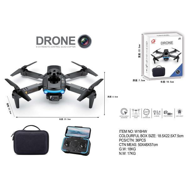 Emergency Stop Function Drone Camera for Wildlife Monitoring and Surveying 60MIN Charging Time