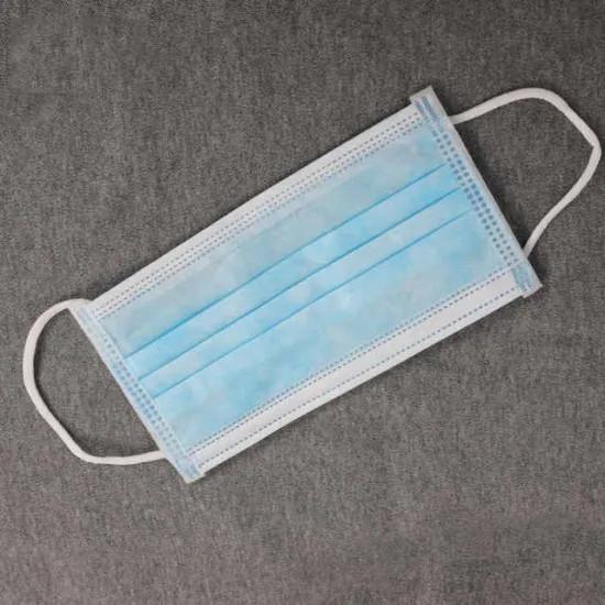Personal Safety 3 Ply Non Woven Face Mask For Covid-19 Virus Protection