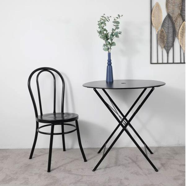 Metal curvado que cena el vintage Bentwood al aire libre Thonet de la silla 4.6kg