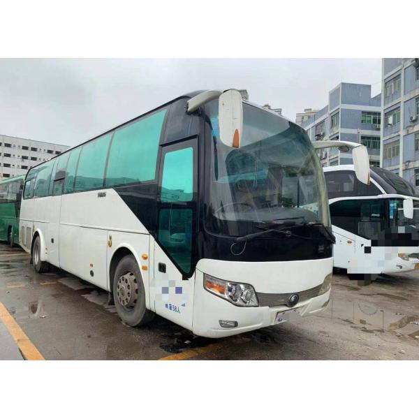 2013 года Ютонг используемое дизелем везет 58 цвет на автобусе белизны Зк 6110 мест