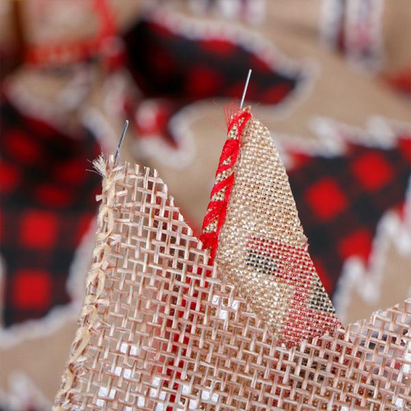 Customized Festival Ribbon Bow Wired Velvet Ribbon Christmas Tree Toppers Burlap Bows