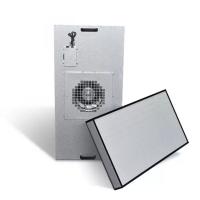 Unidade de filtro de ventilador HEPA FFU CE SUS304 para capota de fluxo laminar de ar grande H13 H14
