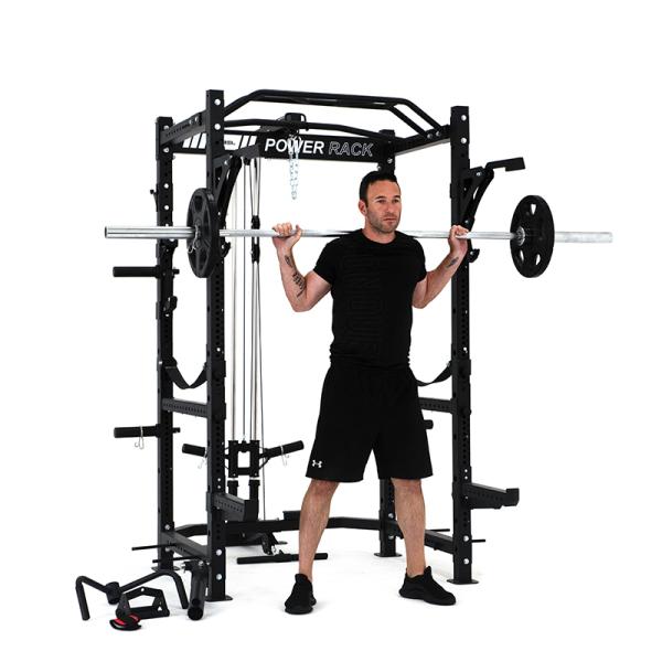Availble Multifunction Home Gym Exercise Equipment with Smith Machine Power Rack