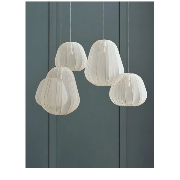 Nordic Designer Fabric Art Chandeliers Home Decor Retro Pendant Lamp (WH-VP-321)