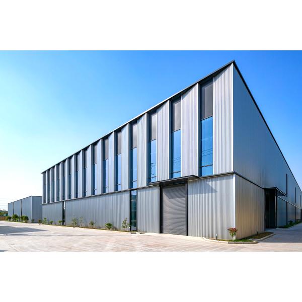 Q355B Steel Structure Warehouse with Optional Lighting System and Drawing Plan as Buyer's Requirements