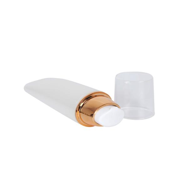 30 мл настраиваемая цветовая безвоздушная насосная бутылка осметический солнцезащитный крем вакуумная бутылка округлая безвоздушная трубка UKA39