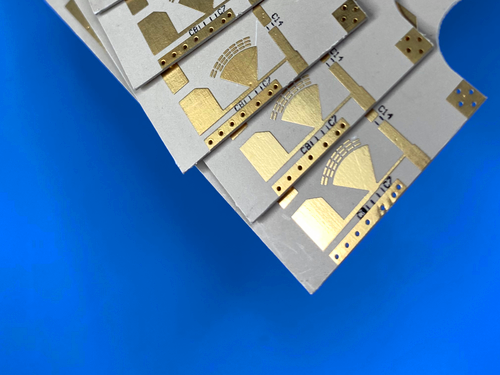 CuClad 217 DK 2.17 or 2.2 2-Layer PCB built on 20mil laminate substrate with Immersion Gold Finish