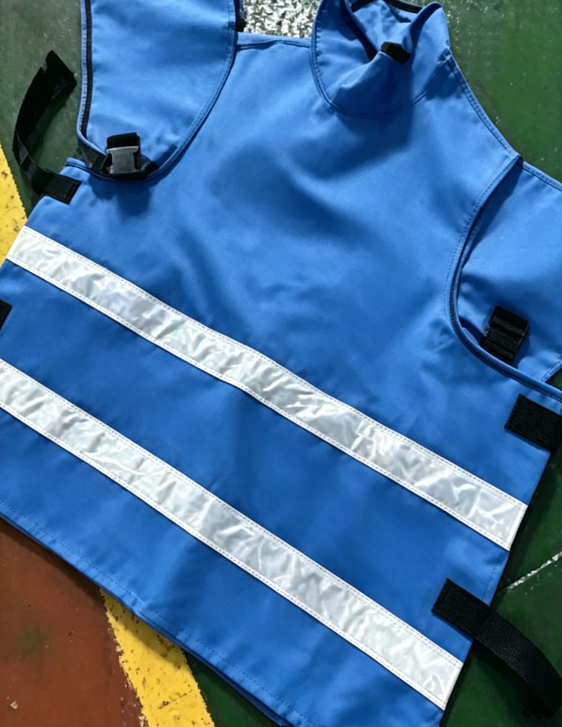 Three Layer Protection Pressure Washer Suit Waterproof Reflective Work Suits Breathable