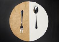 Tyvek Placemat personalizado papel anti escalda a limpeza fácil a favor do meio ambiente