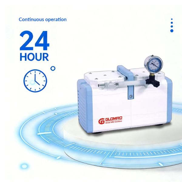 20L/min 30L/min 60L/min  Positive & Negative Pressure Oil-Free Diaphragm Vacuum Pump for Laboratory