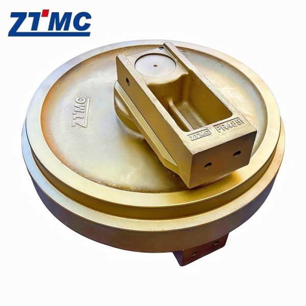Excavator Front Track Idler Assembly For Zoomlion 500 Series With Cross Rib Reinforcement HRC 45-55