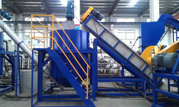 Linha de lavagem de reciclagem plástica durável SKF NSK que carrega a impureza total 100-320ppm