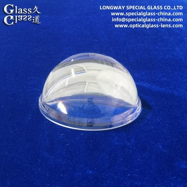 Custom UV Resistant Borosilicate Glass Light Cover For Industrial Lighting