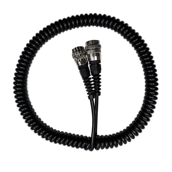 2028733 Data Cable / Spiral Cable 5-pin - 8-hole Asphalt Paver Electrical System For Level Meter Road Construction