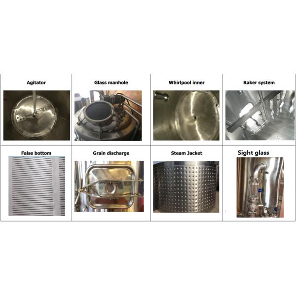 микро- пивоваренный завод системы месива пива оборудования заваривать пива винзавода 1000Л