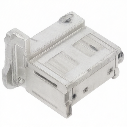 SC SC Duplex Ceramic Fiber Optic Adapter Metal Construction L-com FOA-005MA Zinc