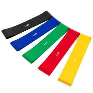 2pcs 600*50mm TPE Resistance Bands High Tension Glute Bridges Training