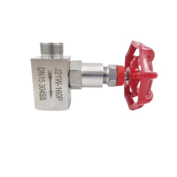 DN15 J21W-160p 304 шнуровой инструментальный клапан с валовой массой 0,300 кг