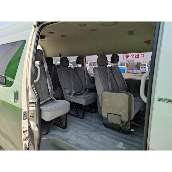 Используемое японское везет Hiace на автобусе 13 - бренд Тойота управления рулем левой стороны бензинового двигателя 15seater