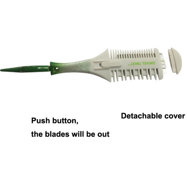 Professional Hair Shaving Blade Barber Carving Comb Straight Edge For Hair Cutting