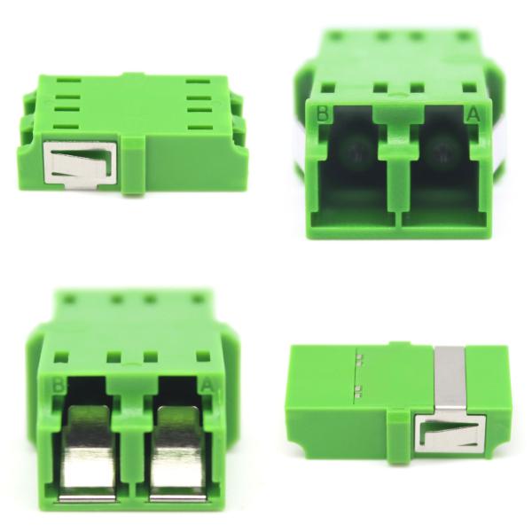 Adaptador de cabo elétrico duplex de fibra óptica com tampa interna de armazenamento de 40°C a 85°C