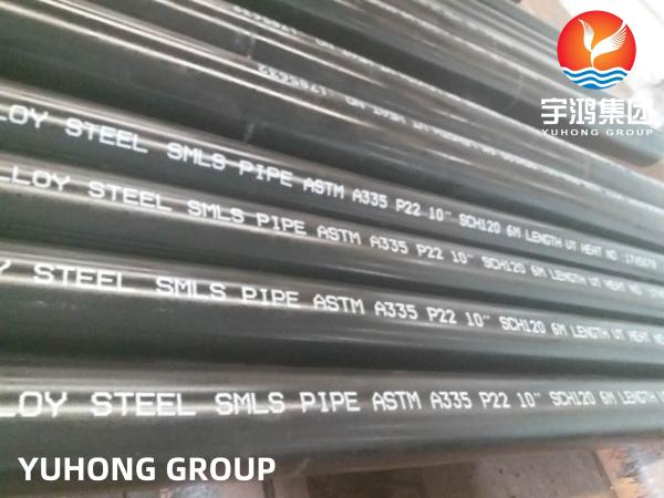 Alloy Steel Seamless Pipe  ASTM A335 P5 P9 P11 P12 P21 P22 P91  For Petrochemical Industry
