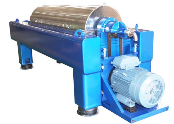 2 centrifugadores horizontais do filtro da fase, máquina industrial do centrifugador do filtro do caulim contínuo